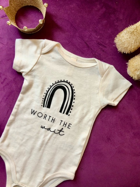 "Worth the Wait" Onesie