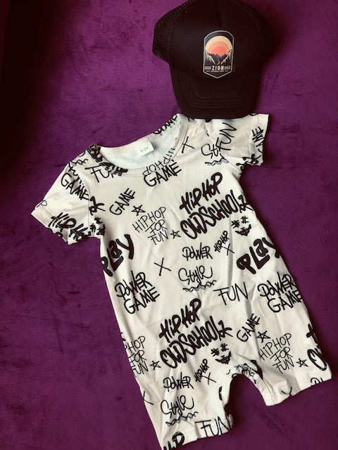 Graffiti Romper